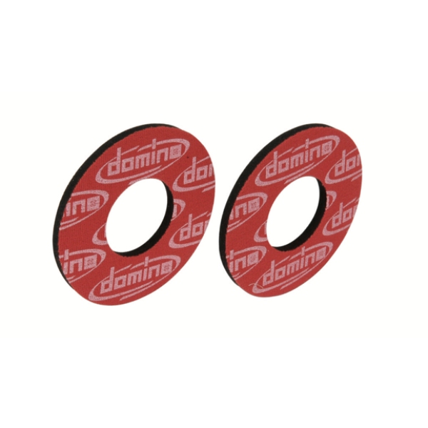 Pair of grip donuts Domino red