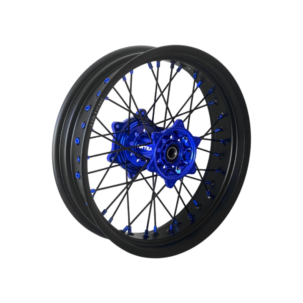 Wheel Fantic 250 XEF (21-25) rear 17x4.25 blue DS50.RM32B