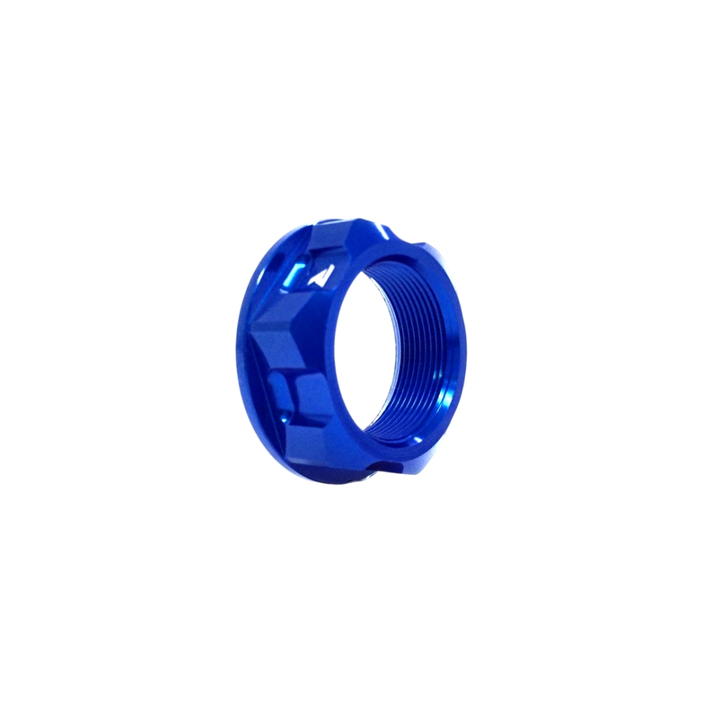 Steering stem nut Suzuki RM 250 (04-12) blue DS88.0002B