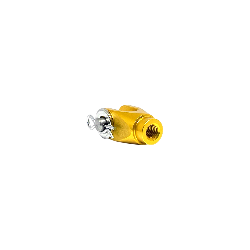 Rear brake clevis Suzuki RM 85 (02-25) gold DS89.0004O
