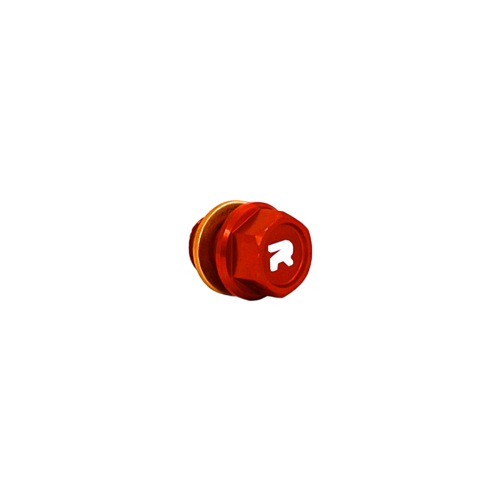 Magnetic oil drain plug KTM 125 EXC (98-16) red DS89.1007R