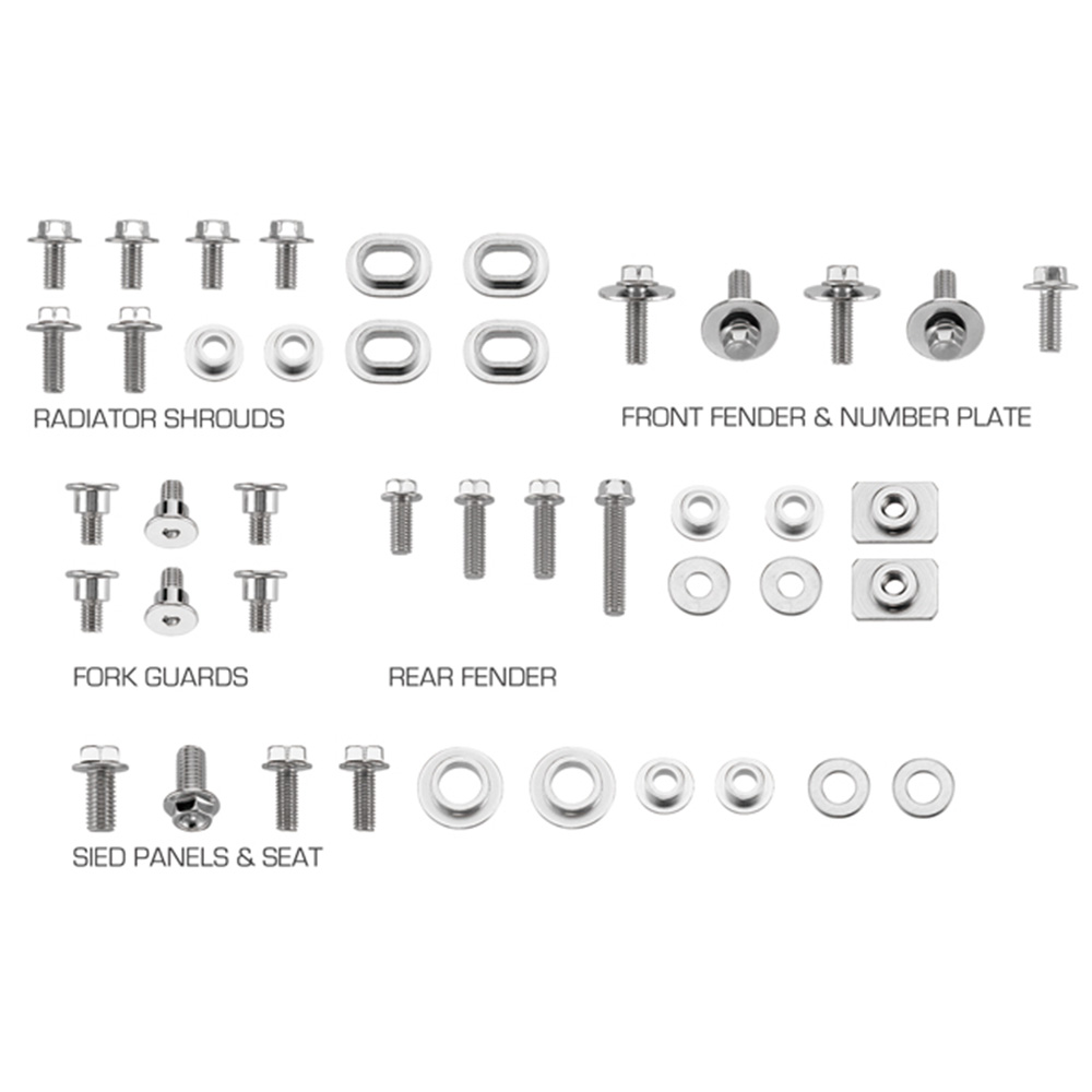 Plastics Screw Kit Yamaha YZ 125 (02-21) DS89.5201