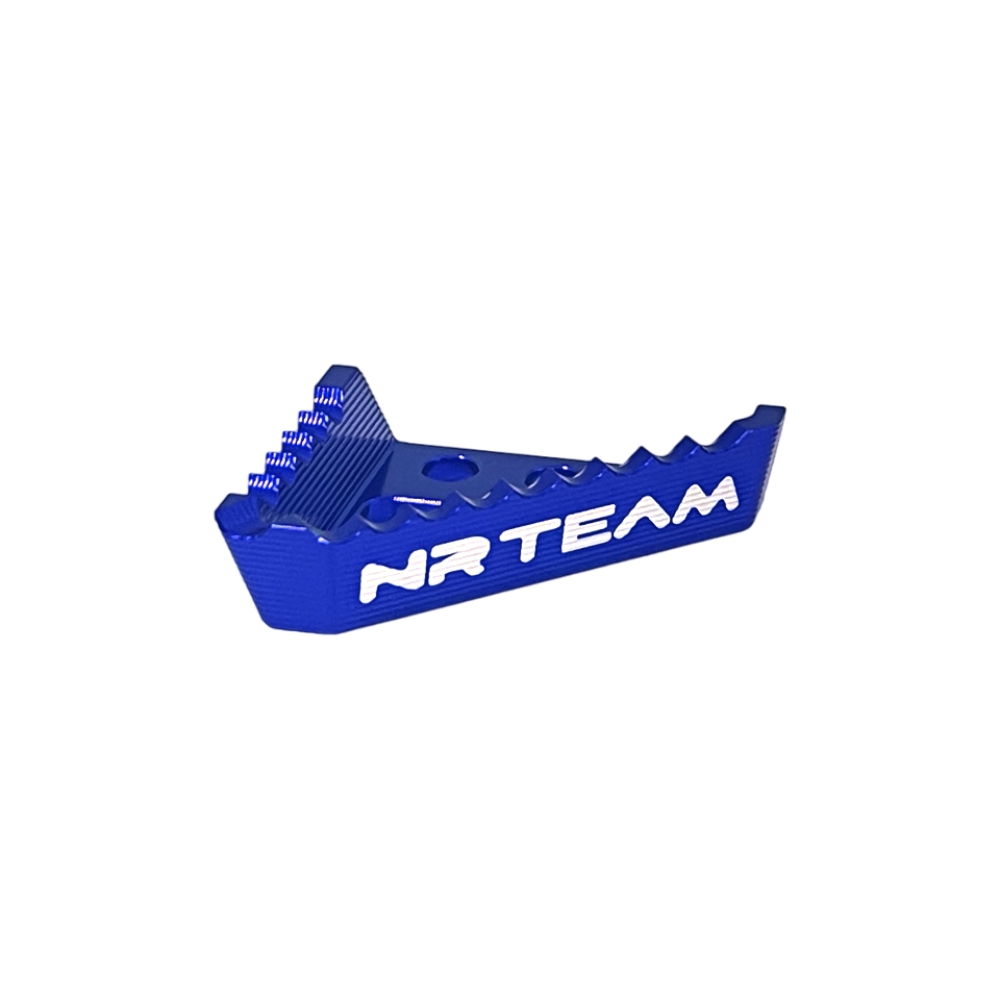 Oversized CNC Brake Pedal Tip Husqvarna 450 FE (17-26) NRTeam blue DS93.1002B