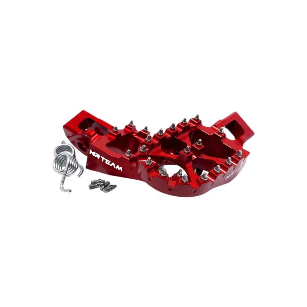 Footpegs Ergal KTM 150 SX (16-22) red DS98.0798R