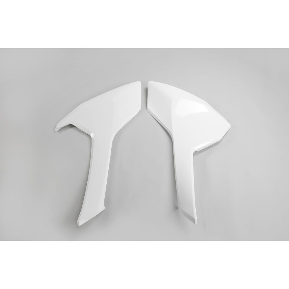 Side number plates Husqvarna 125 TC (16-18) white* HU03366-041