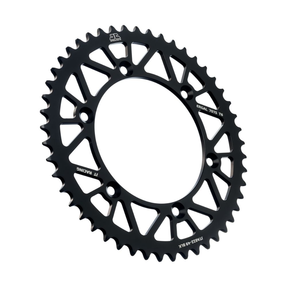 Rear sprocket JT ergal Beta RR 450 (05-12) 49 teeth black JTA822.49BLK