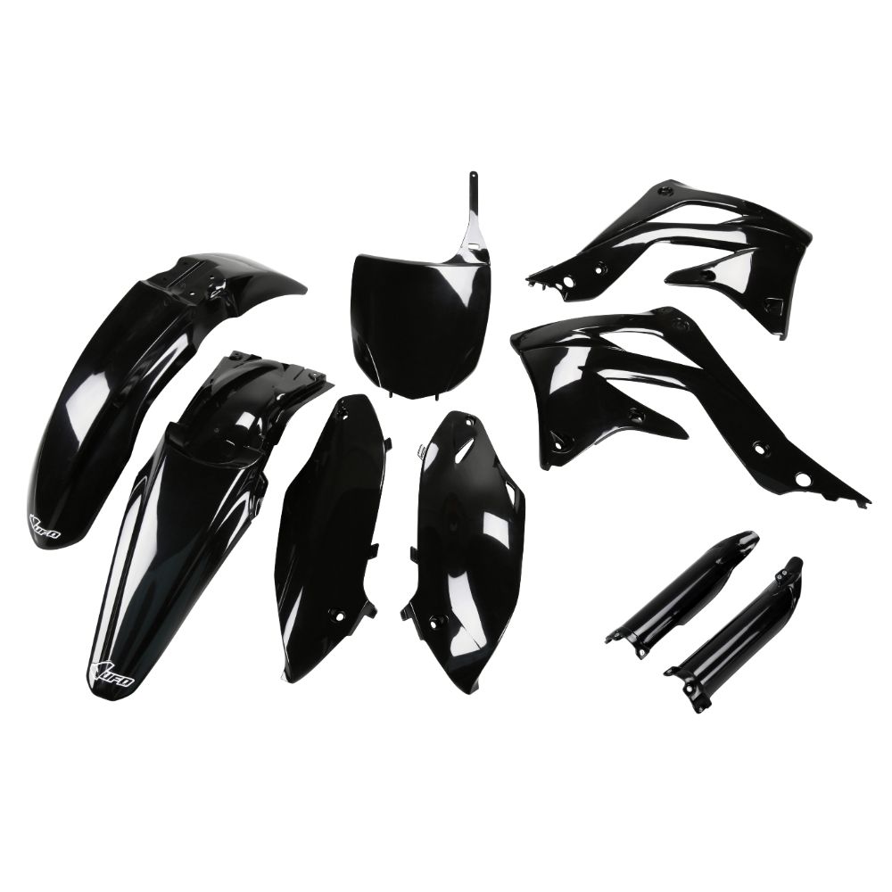 Plastics kit Kawasaki KX 450 F (12) - colour black KAKIT217F-001