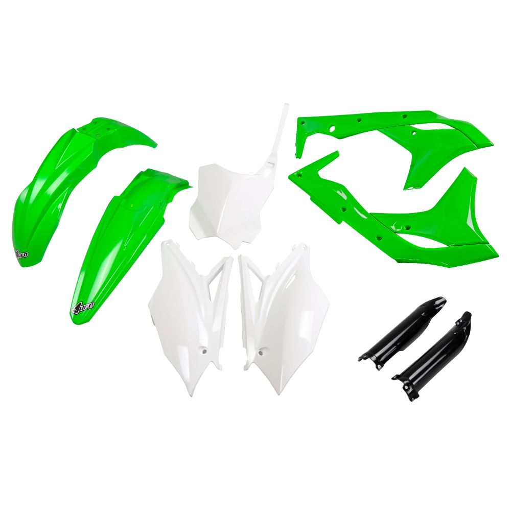 Plastics kit Kawasaki KX 250 F (19) - colour OEM KAKIT225F-999A