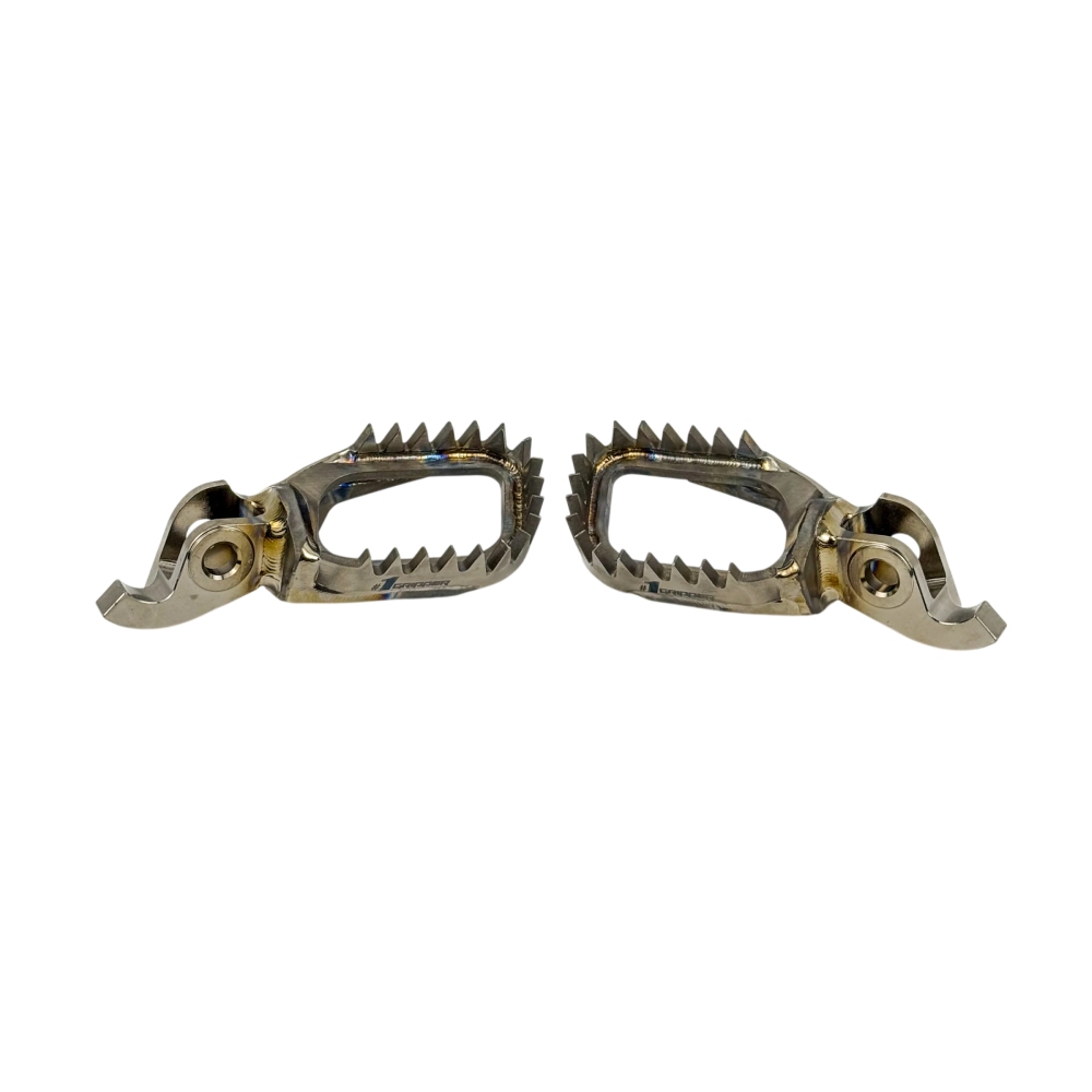Footpegs titanium Triumph TF 250 X (24-26) rear-set and lowered OFP-T05-5D5B