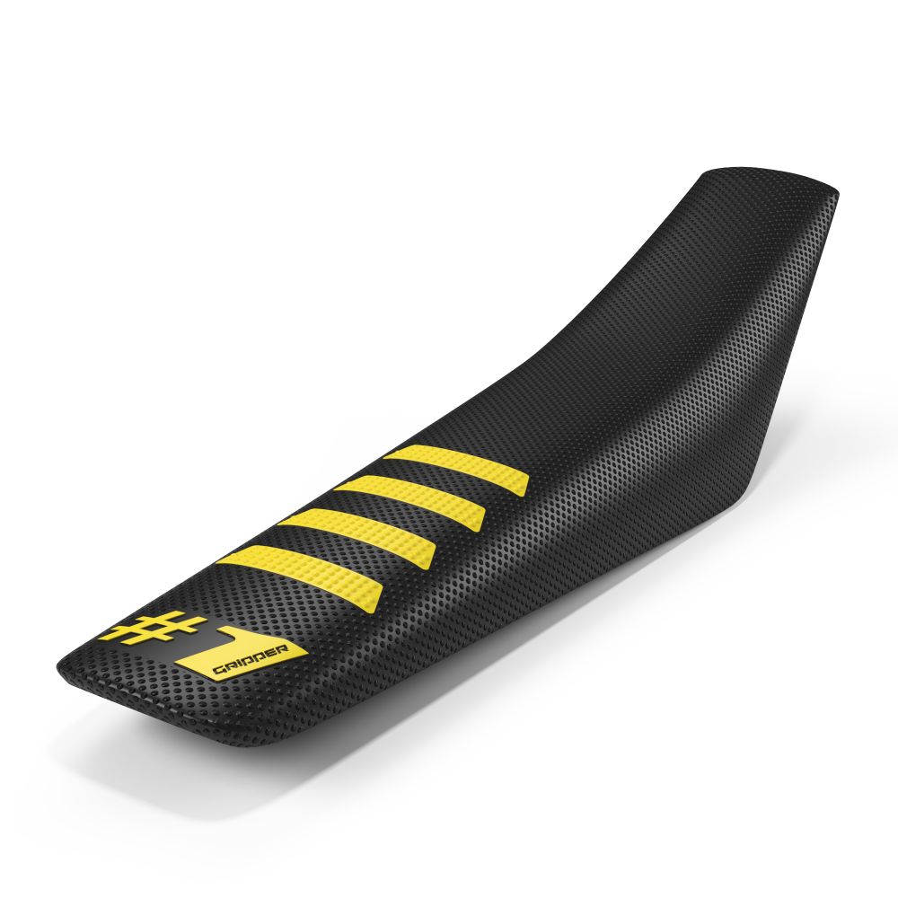 Universal seat cover Onegripper - Ribbed black and yellow Universal seat cover Onegripper - Ribbed black and yellow