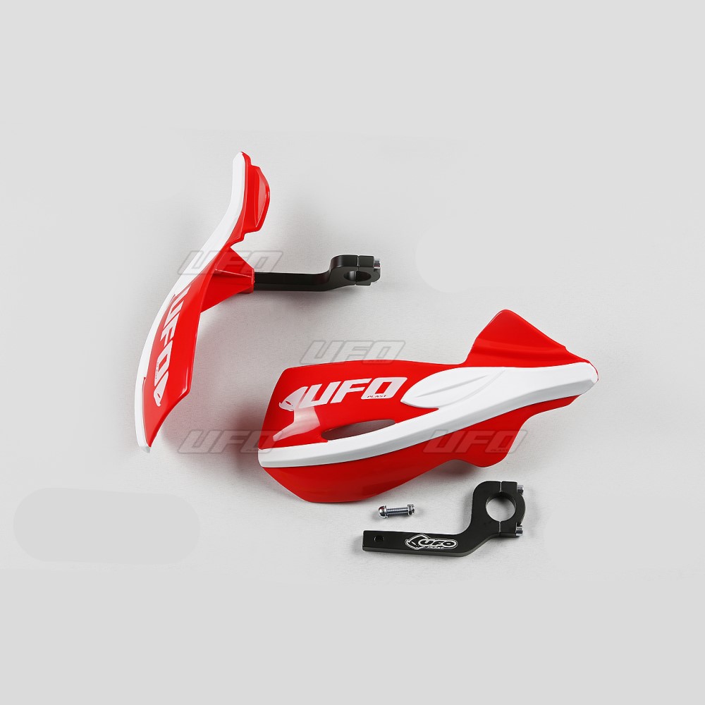 Pair of handguards UFO PATROL universal red Pair of handguards UFO PATROL universal red