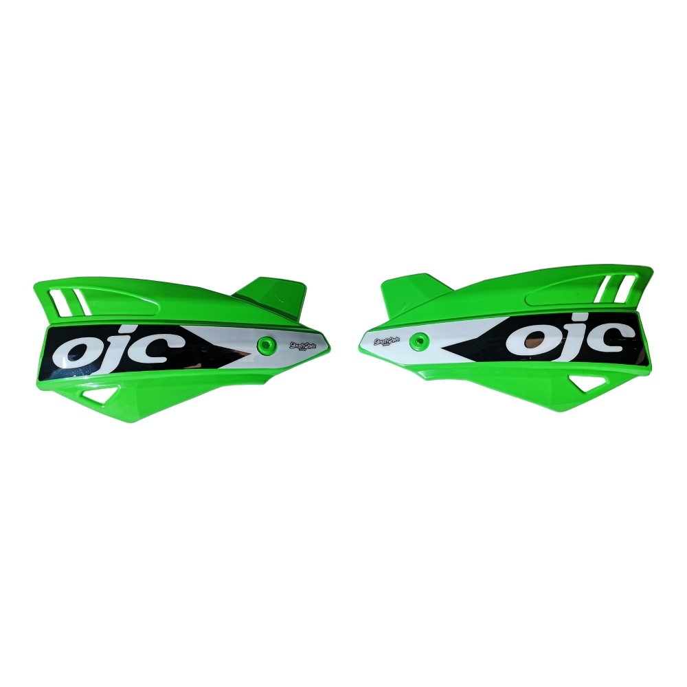 Pair of handguards OJC SHARK universal green Pair of handguards OJC SHARK universal green