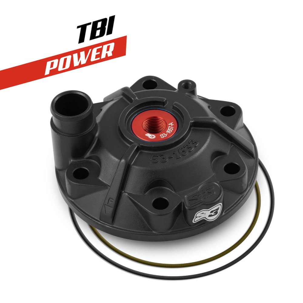 Cylinder head S3 KTM 250 SX (23-27) - Power black PWR-3361-250-B