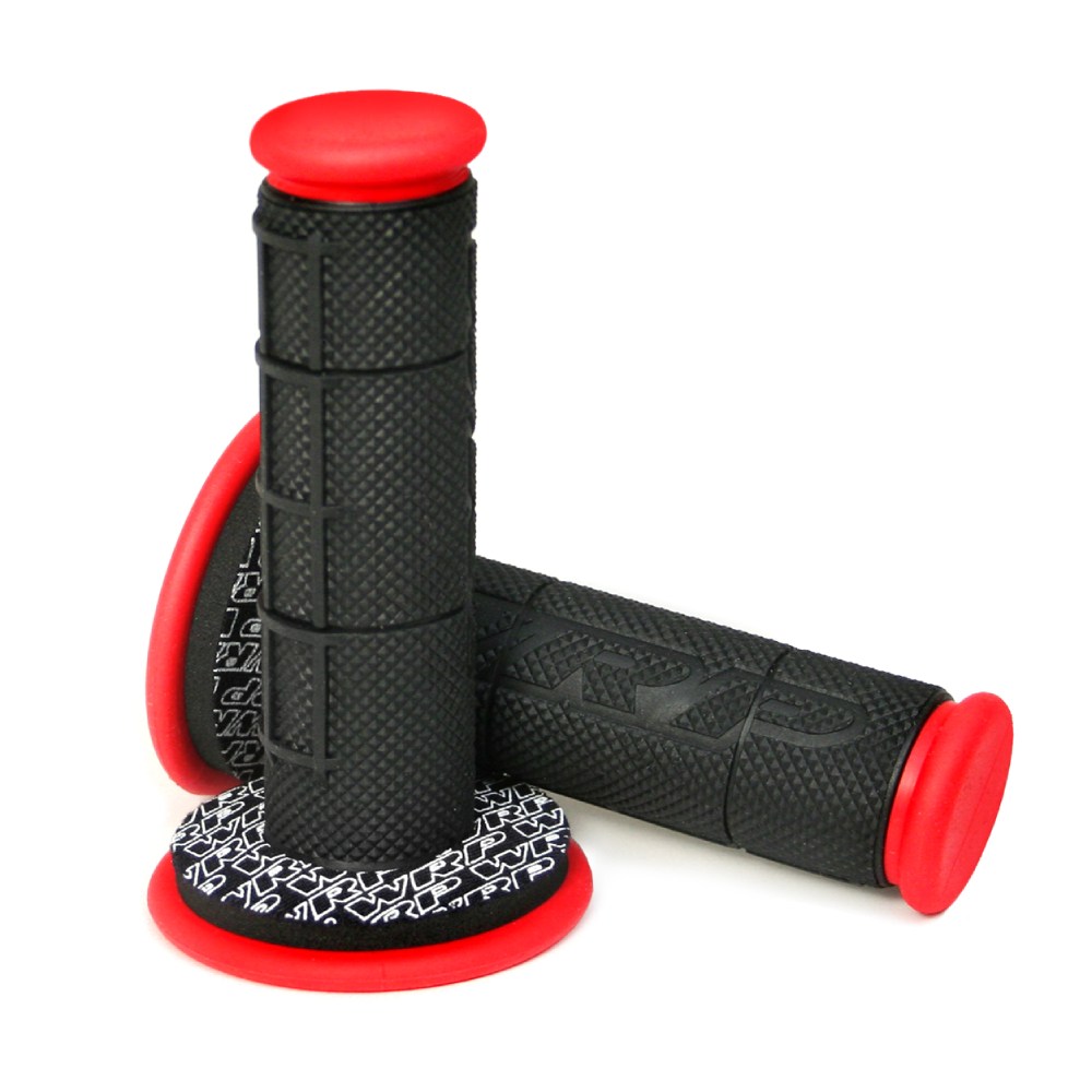 Pair of Grips WRP e donut - red black Pair of Grips WRP e donut - red black